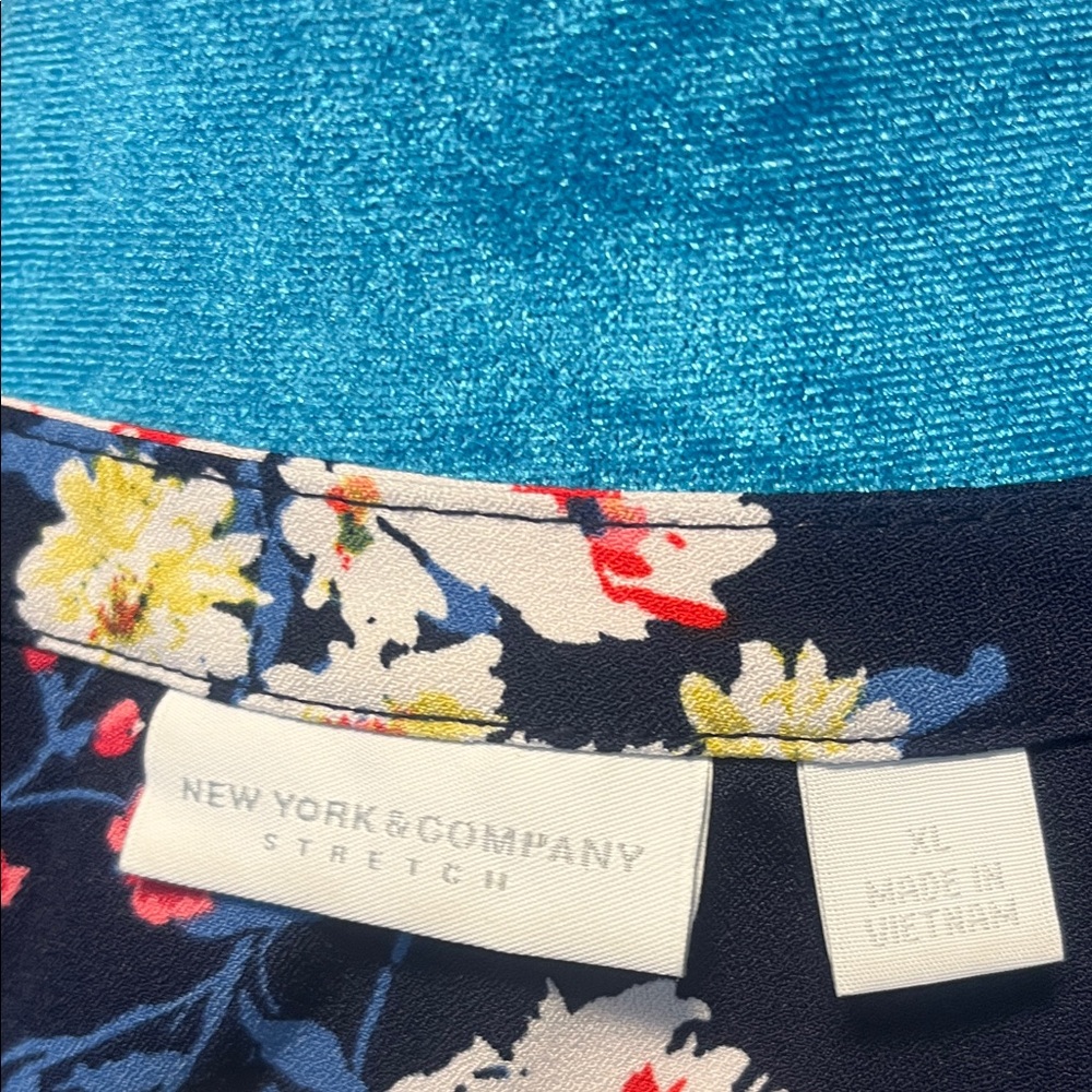 Floral Kimono Shirt Dress - Picture 3 of 5